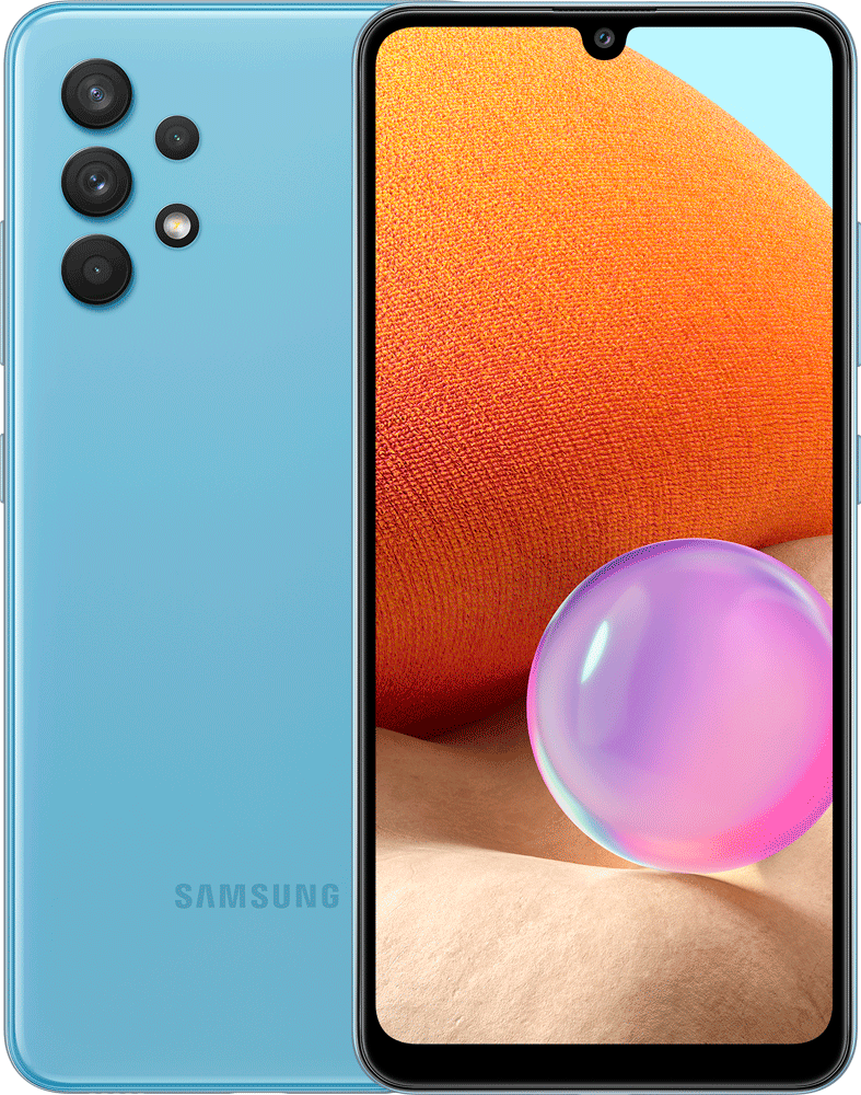

Смартфон Samsung, Galaxy A32 4/64 Гб LTE Dual sim Синий «Хорошее состояние»