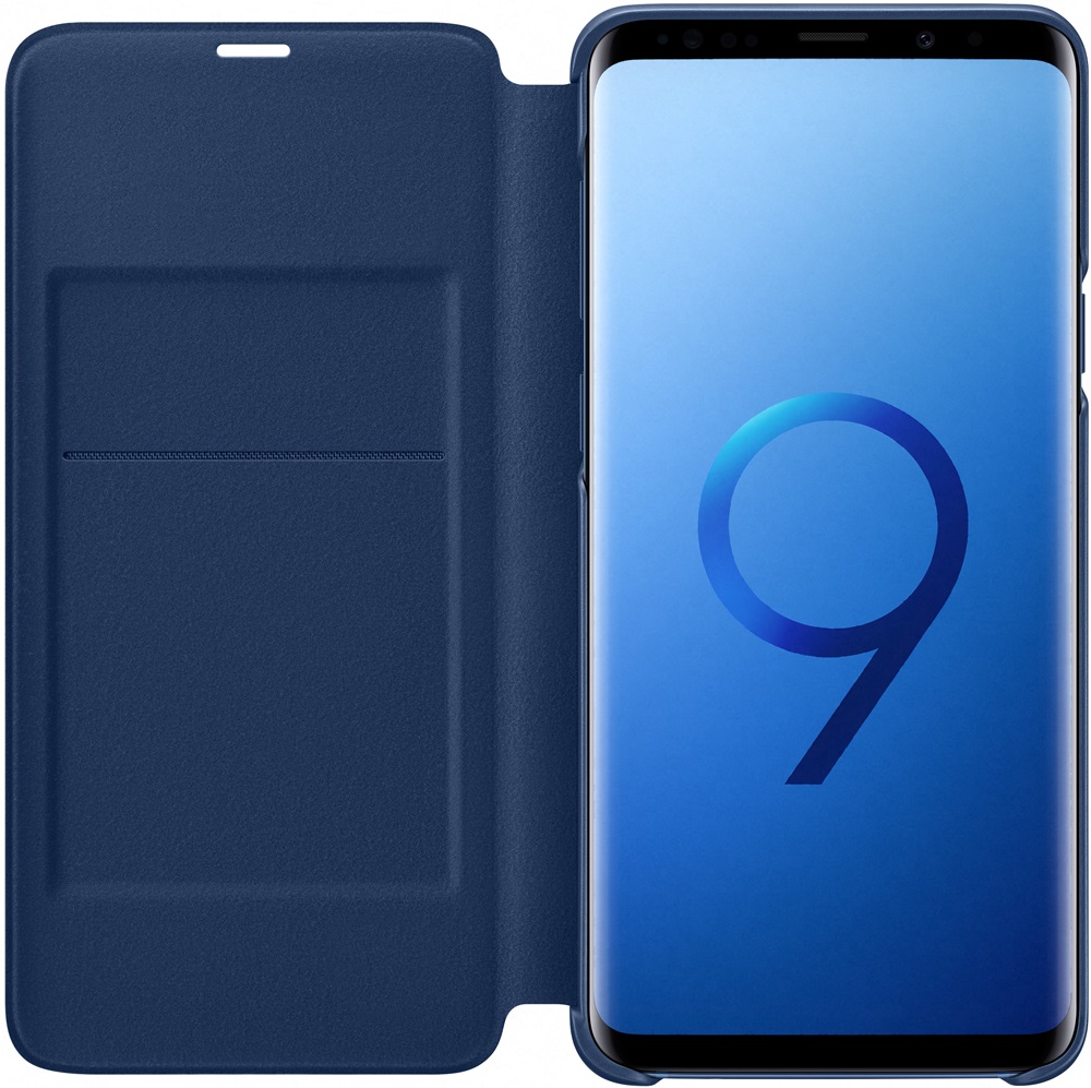 Отзывы на Чехол-книжка Samsung Galaxy S9 Plus LED View Cover Blue -  Интернет-Магазин МТС