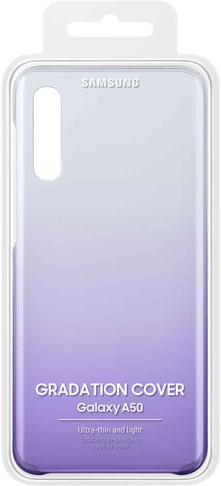 

Клип-кейс Samsung, Galaxy A50 EF-AA505C градиент Purple
