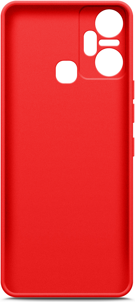 Чехол-накладка Borasco для Infinix SMART 6 PLUS TPU Красный 0319-0847 - фото 2