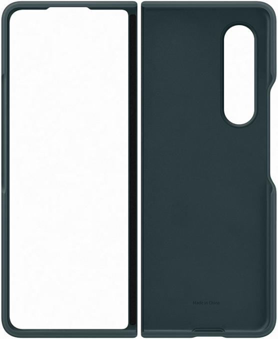 Клип-кейс Samsung Galaxy Z Fold3 Silicone Cover Dark Green (EF-PF926TGEGRU) 0313-9167 Galaxy Z Fold3 Silicone Cover Dark Green (EF-PF926TGEGRU) - фото 2