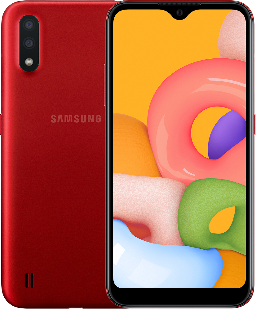 

Смартфон Samsung, A015 Galaxy A01 2/16Gb Red