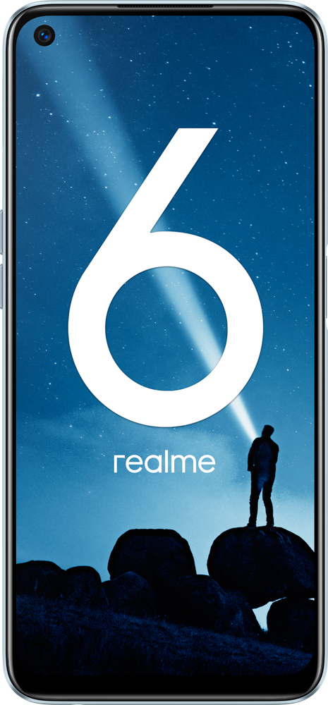 Смартфон Realme 6 8/128Gb Comet White 0101-7126 6 8/128Gb Comet White - фото 2