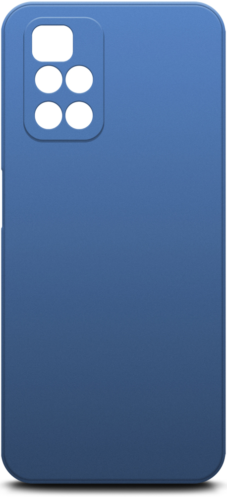 Клип-кейс Borasco Xiaomi Redmi 10 Microfiber Blue клип кейс borasco xiaomi poco m4 pro microfiber red