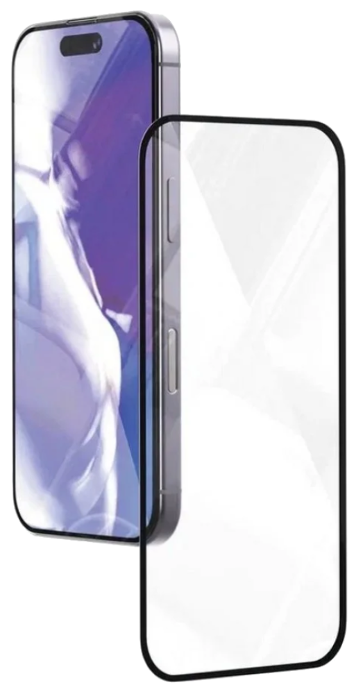 

Стекло защитное VLP, 2.5D Easy Box для iPhone 17/16 Pro Черная рамка