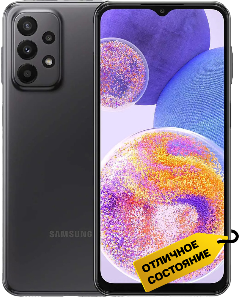 

Смартфон Samsung, Galaxy A23 4/64Gb Черный «Отличное состояние»