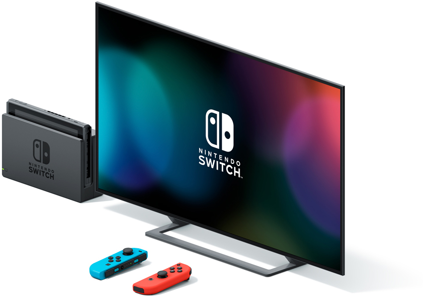 Игровая консоль Nintendo Switch неоновая синяя/неоновая красная 0206-0100 Switch неоновая синяя/неоновая красная - фото 4