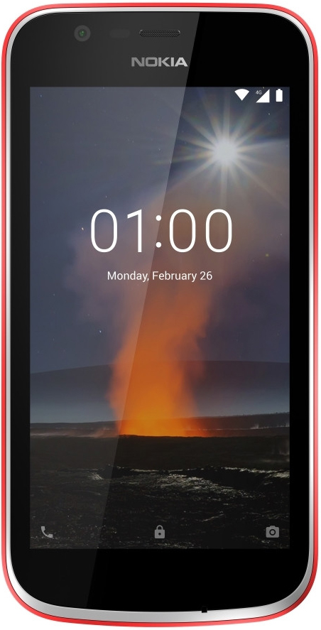 

Смартфон Nokia 1 Red, 1 Red