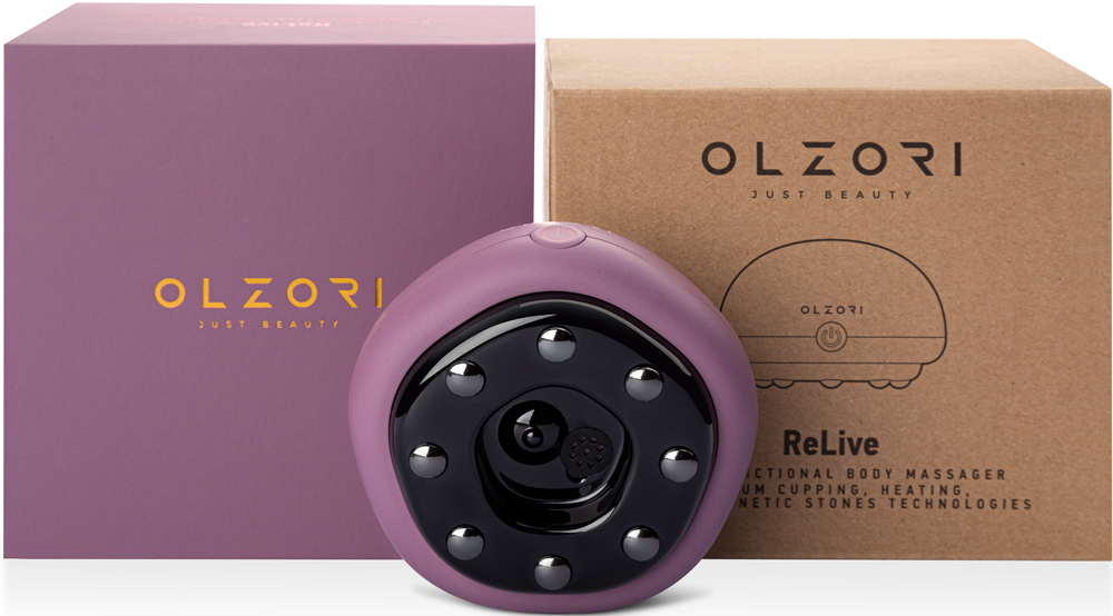 Массажер для тела OLZORI ReLive Фиолетовый 7000-5107 - фото 10