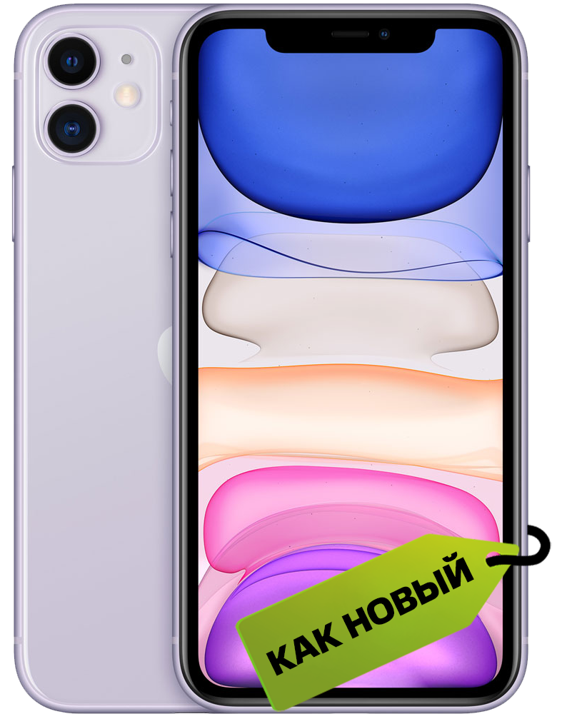 

Смартфон Apple, iPhone 11 (новая комплектация) 64 Гб Фиолетовый «Как новый»