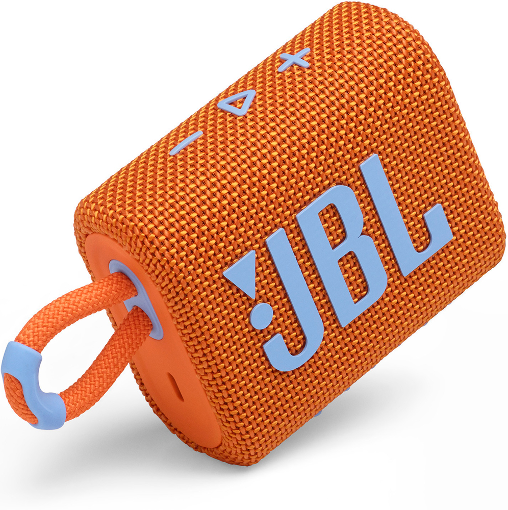 Портативная акустическая система JBL GO 3 Orange 0406-1304 - фото 3