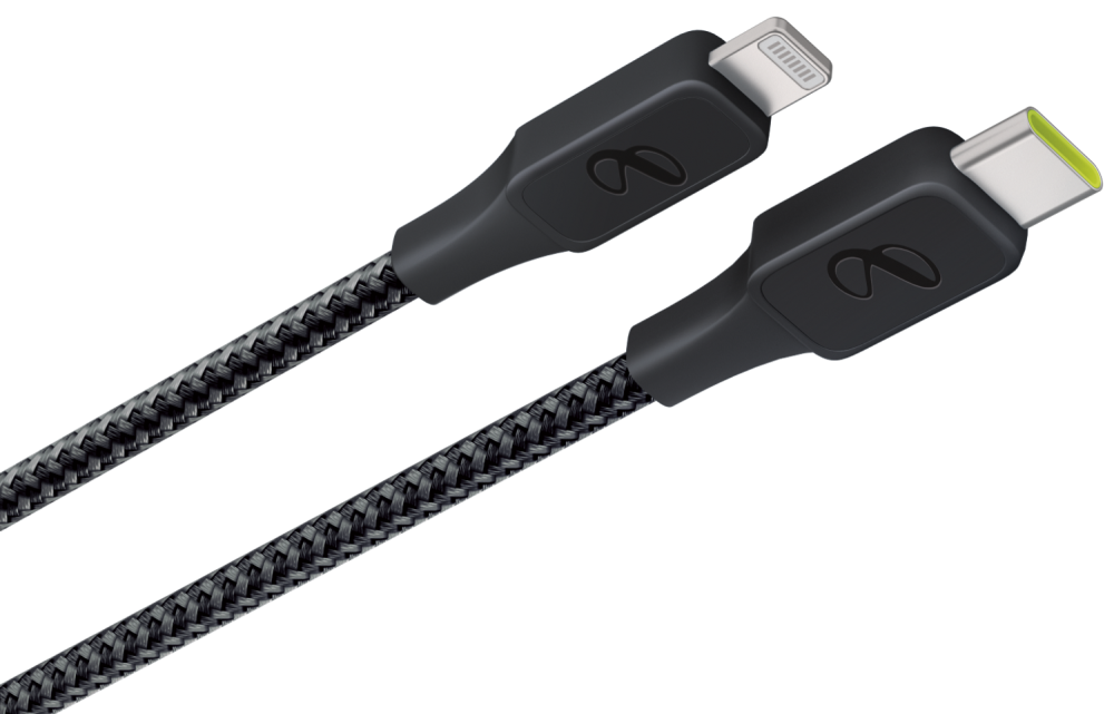 Дата-кабель InfinityLab InstantConnect USB-C - Lightning 1.5м Black (ILINCCTLBLK) 0307-0751 InstantConnect USB-C - Lightning 1.5м Black (ILINCCTLBLK) - фото 2