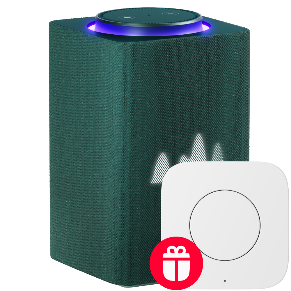 

Умная колонка Яндекс, Станция Макс с Zigbee Зеленая