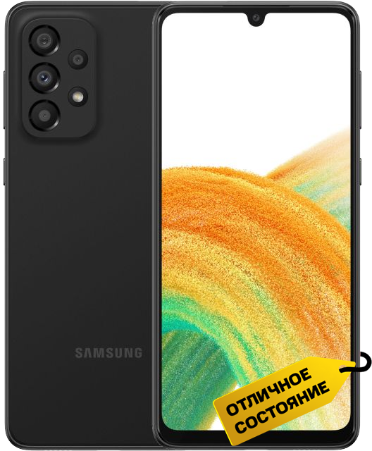 

Смартфон Samsung, Galaxy A33 6/128Gb Черный «Отличное состояние»
