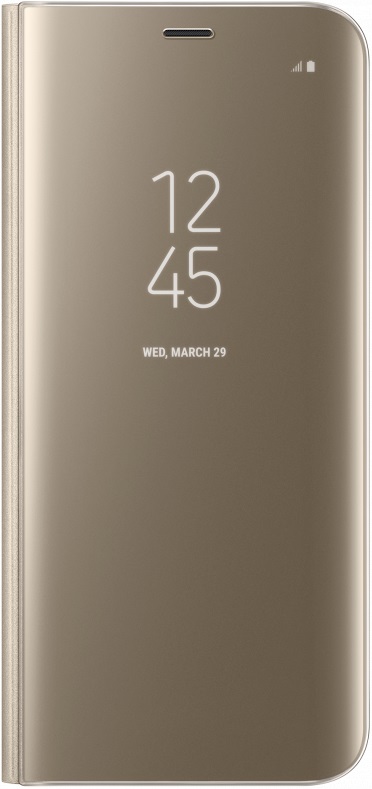 

Чехол-книжка Samsung Galaxy S8 Clear View Standing Cover Gold (EF-ZG950CFEGRU), Galaxy S8 Clear View Standing Cover Gold (EF-ZG950CFEGRU)