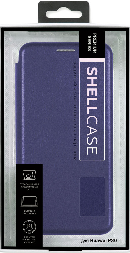 

Чехол-книжка Smarterra, Huawei P30 Purple