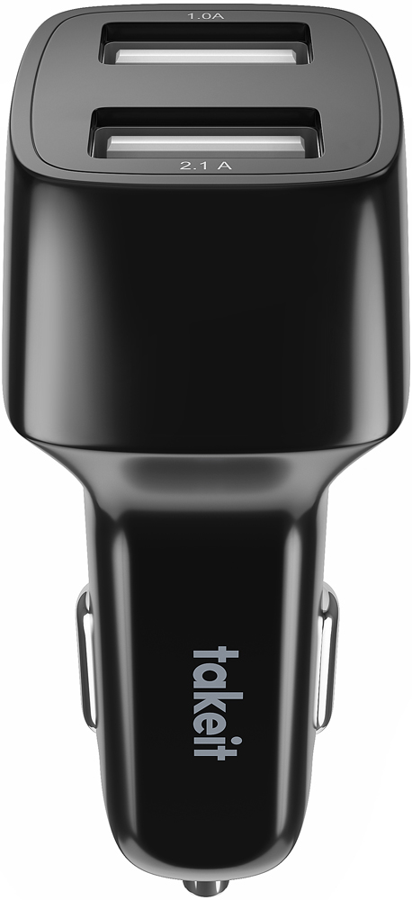 

АЗУ Takeit универсальное 2 USB 3.1A Black, универсальное 2 USB 3.1A Black