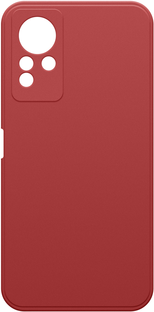 

Чехол-накладка Borasco, Infinix Note 12 Microfiber Красный