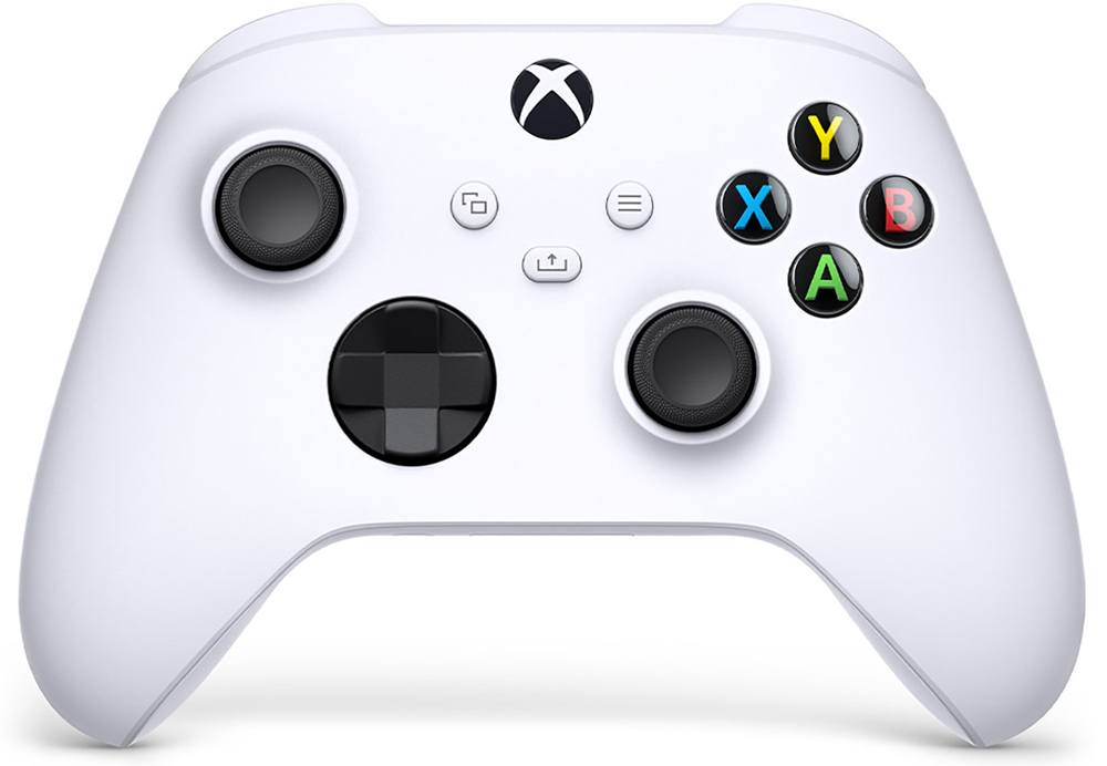 Беспроводной геймпад Microsoft Xbox White 0206-0090 Xbox One, Xbox Series S, Xbox Series X - фото 1