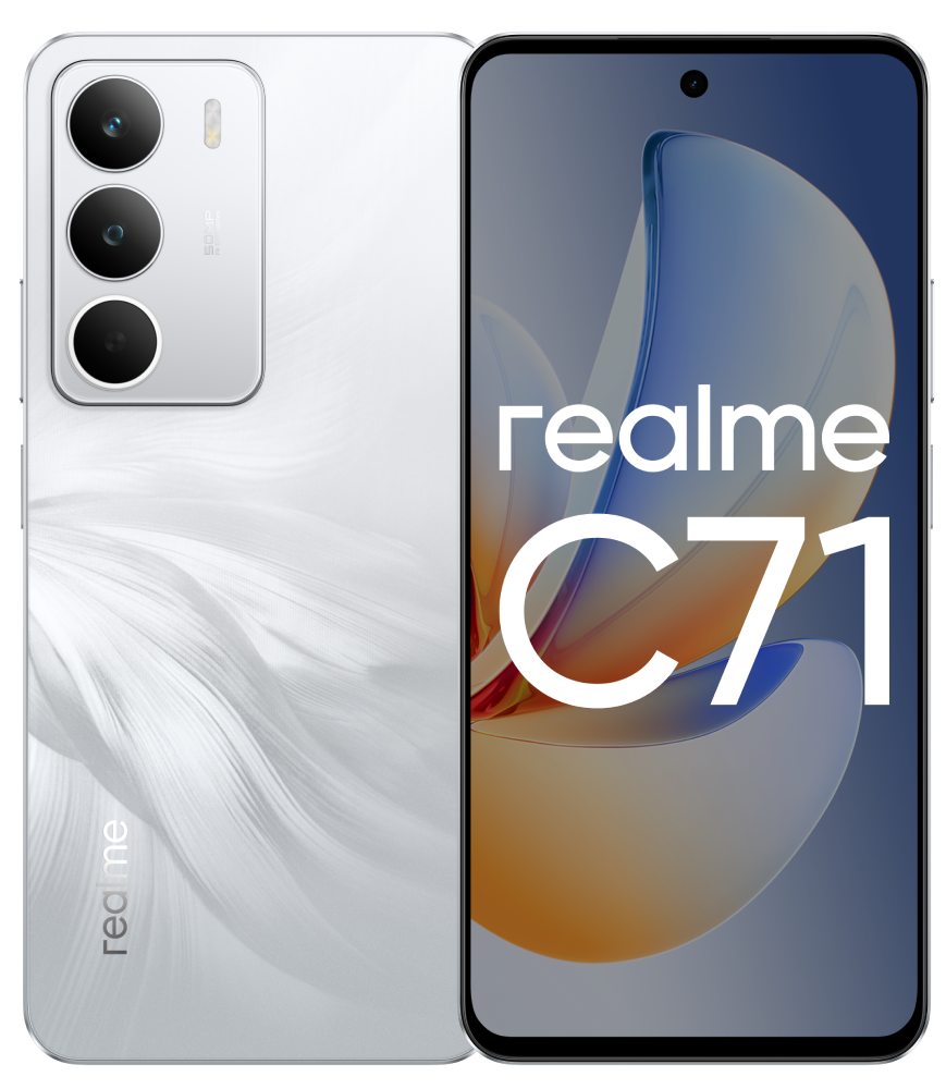 

Смартфон realme, C71 6/128 Гб LTE Белый