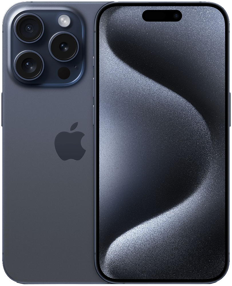 

Смартфон Apple, iPhone 15 Pro 1Tb eSIM only Синий титан