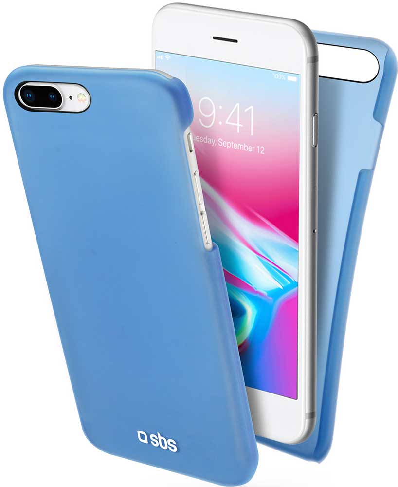 

Клип-кейс SBS, Apple iPhone 8 Plus тонкий пластик Blue