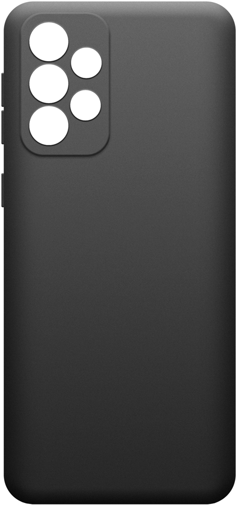 Чехол-накладка Borasco Samsung Galaxy A53 Microfiber Черный чехол накладка borasco samsung galaxy a73 microfiber черный