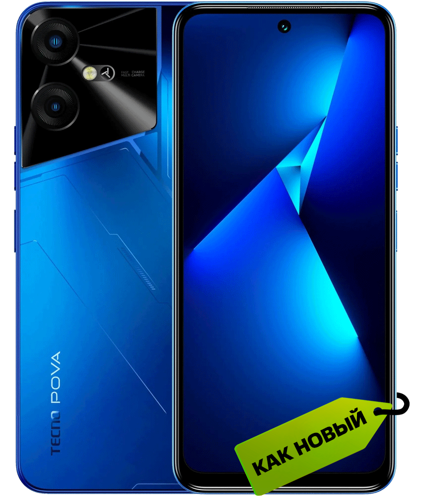 

Смартфон TECNO, POVA NEO 3 8/128 Гб Синий "Как новый"