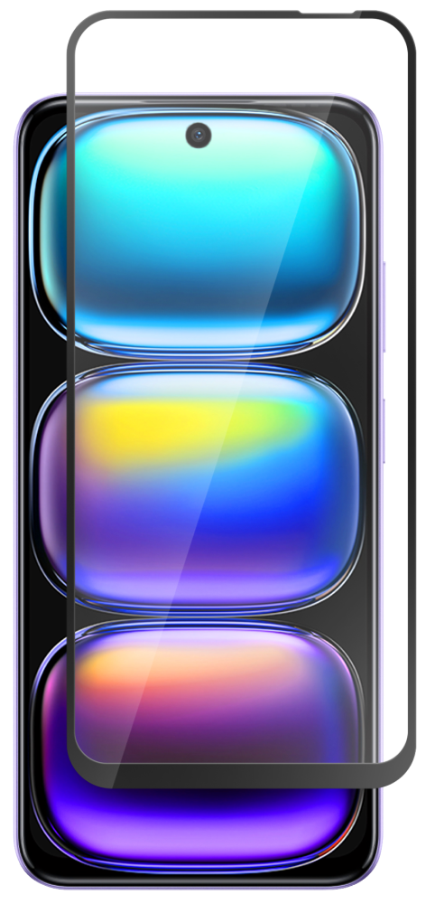 

Стекло защитное VSP, для TECNO Spark 30C Черная рамка
