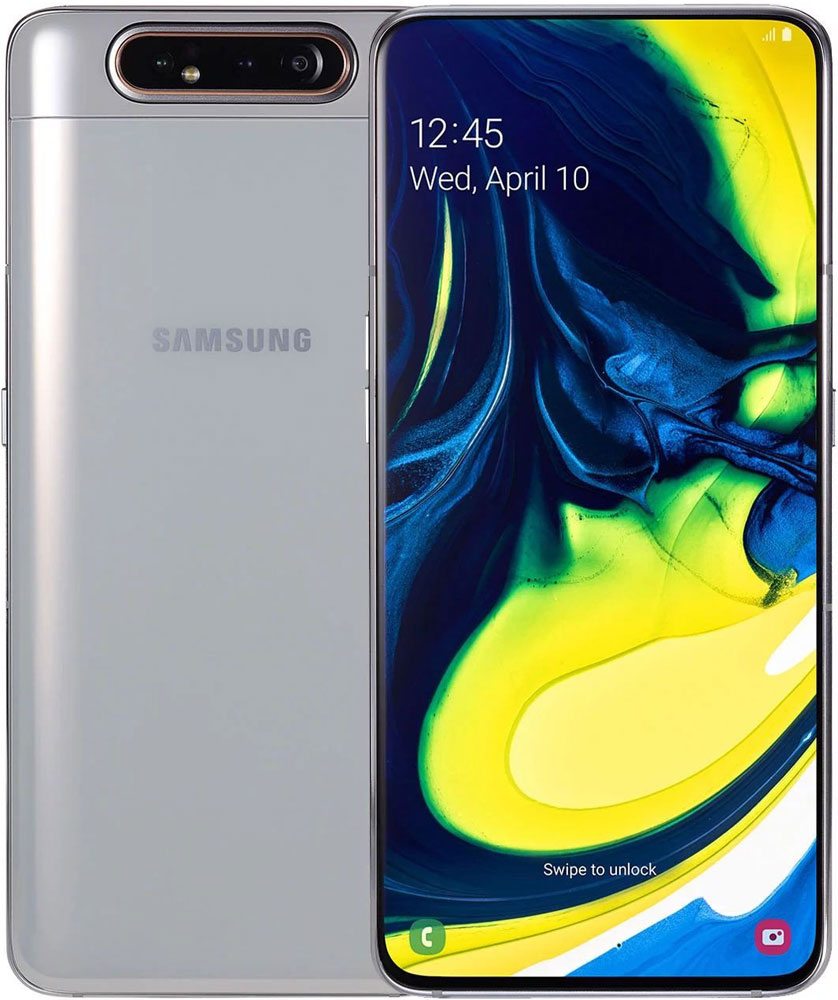 

Смартфон Samsung, A805 Galaxy A80 8/128Gb Silver