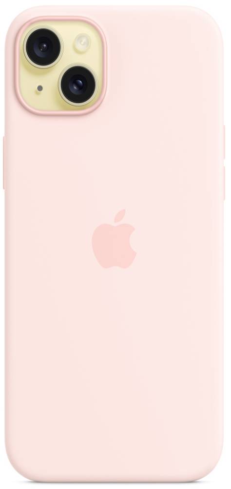 Чехол-накладка Apple iPhone 15 Silicone Case with MagSafe Светло-розовый 3100-0089 iPhone 15 - фото 2