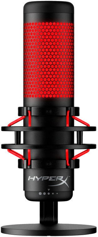 Микрофон HyperX QuadCast HX-MICQC-BK Черный