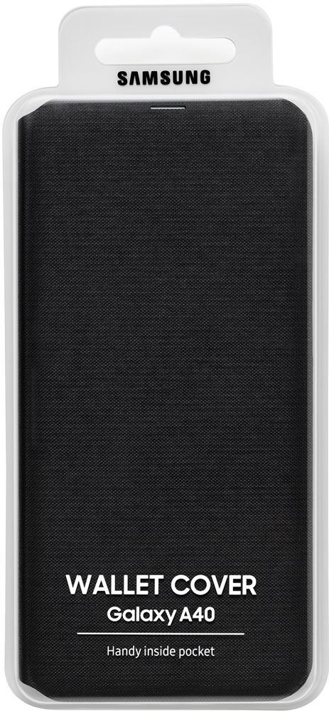 Чехол-книжка Samsung Galaxy A40 EF-WA405P Black 0313-7740 EF-WA405PBEGRU - фото 5