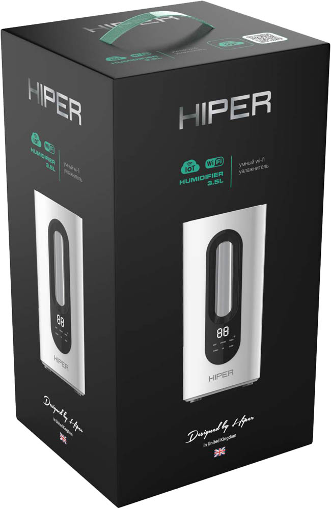 Увлажнитель воздуха HIPER IoT Humidifier 3,5L White 0200-2829 HI-HDF3 - фото 2