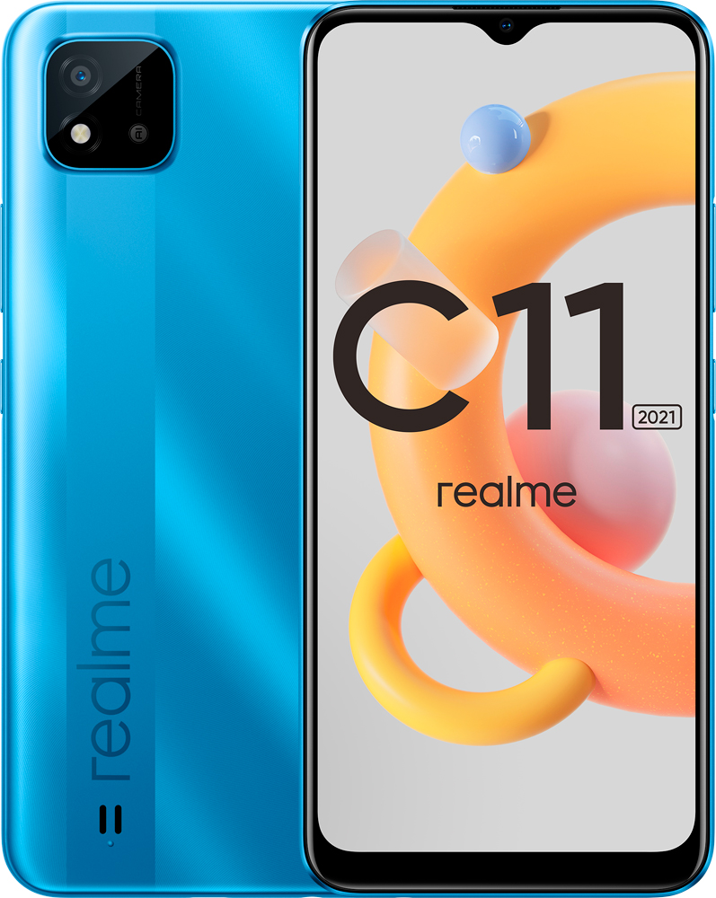 Смартфон Realme С11 2021 4/64Gb Синий