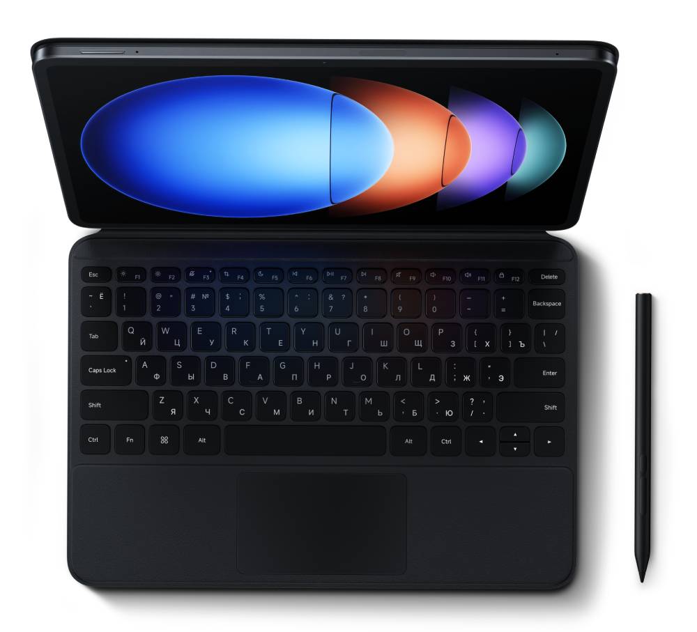 Чехол-клавиатура Xiaomi Pad 6S Pro Touchpad Keyboard Чёрный 3100-2817 - фото 2