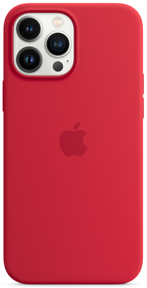 Клип-кейс Apple iPhone 13 Pro Max MagSafe силиконовый (PRODUCT)RED (MM2V3ZE/A)
