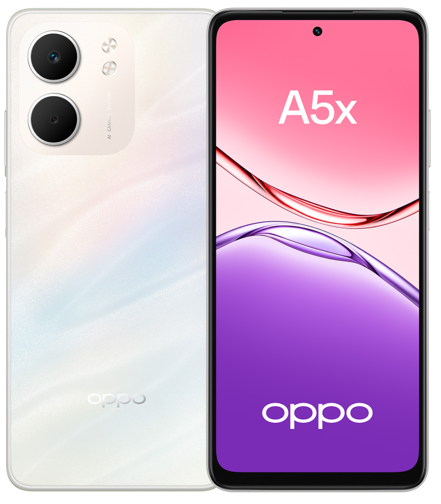 

Смартфон OPPO, A5x 4/128 Гб LTE DS Перламутр