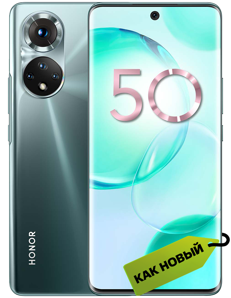 

Смартфон HONOR, 50 6/128Gb Зеленый "Как новый"