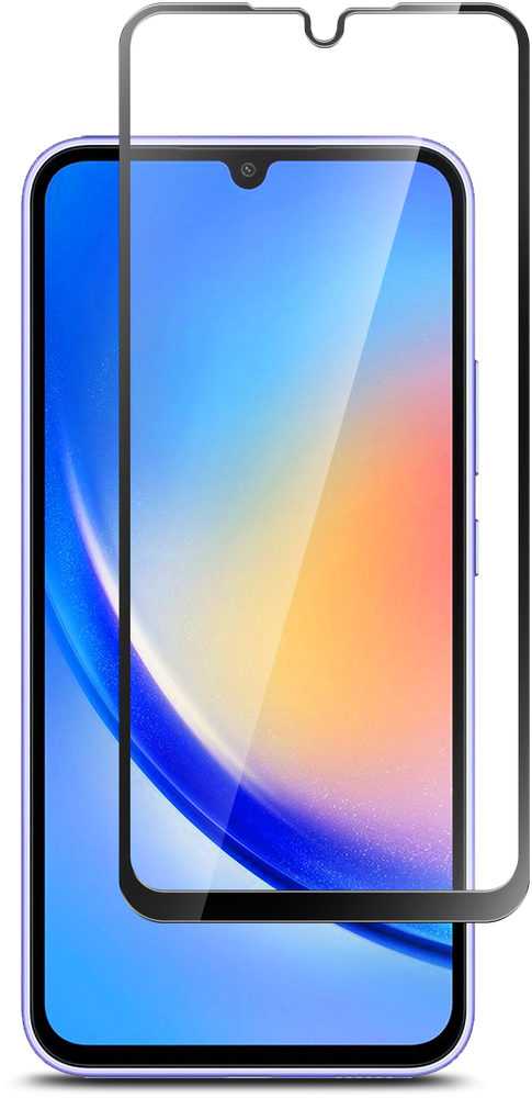 Стекло защитное для Samsung Galaxy A34 Черная рамка защитное стекло luxcase для huawei nova 3 на весь экран черная рамка 77404