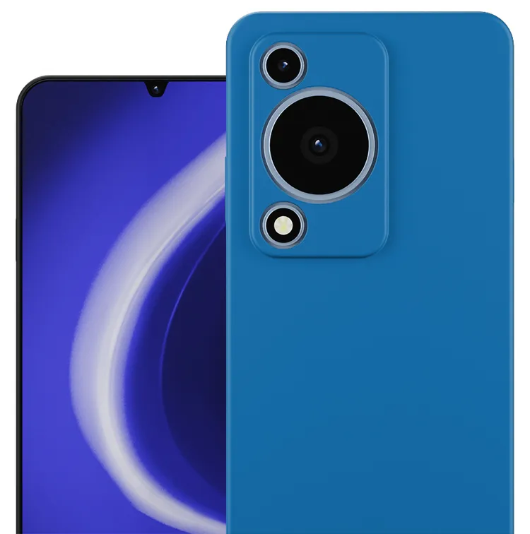 

Чехол-накладка Krutoff, Silicone Case для Huawei Nova Y63/Y72/Y72s Синий