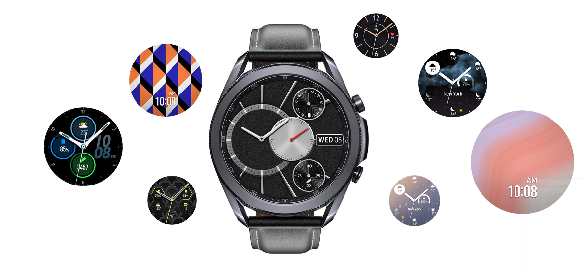 Часы Samsung Galaxy Watch 3 45mm silver (SM-R840NZSACIS): купить 