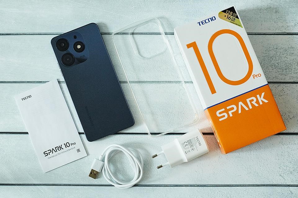 Обзор смартфона Tecno Spark 10 Pro — Интернет-магазин МТС