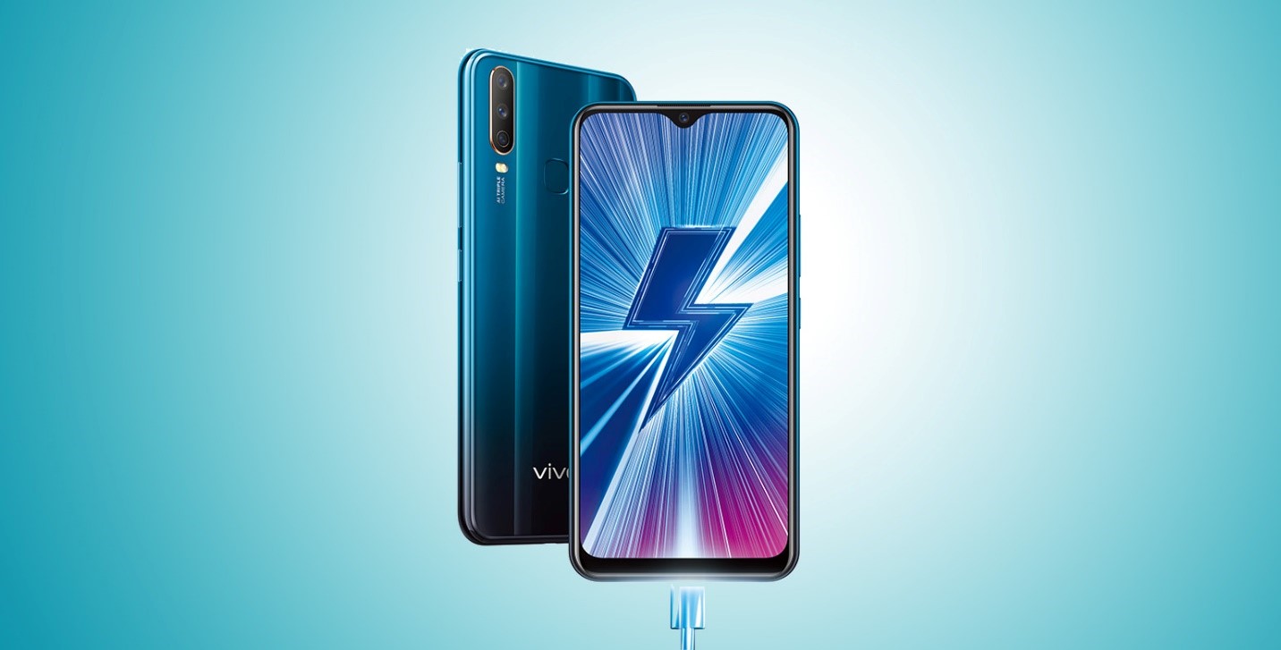 Vivo Y12 – доступный смартфон с мощной батареей